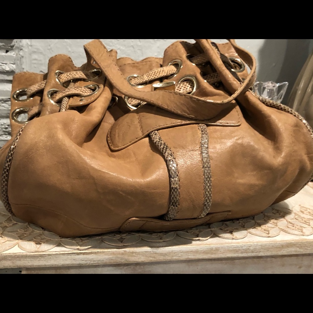 Jimmy Choo Brown Leather Ramona Bag - Picture 8 of 9